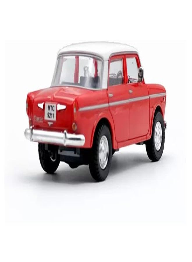 Centy Made of Plastic Queen 70'S Taxi Red Toys for Kids (Red) - Image 4